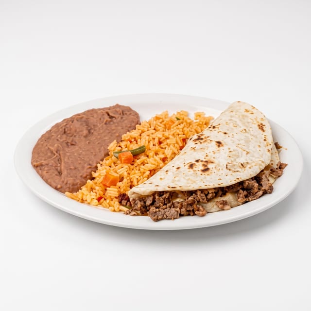Kids' Taco Plate.