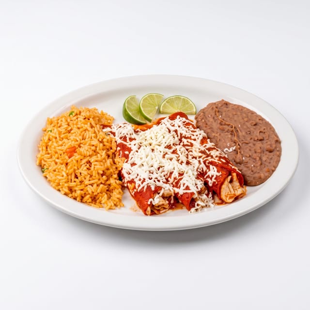 Enchiladas Mexicanas [Mexican Enchiladas].