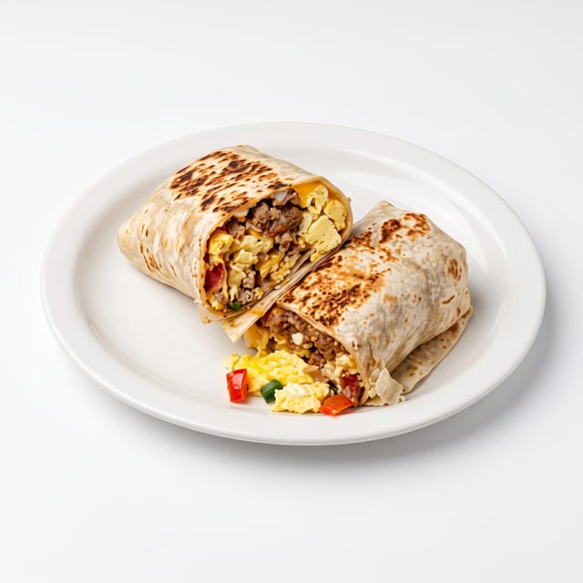Breakfast Burritos.