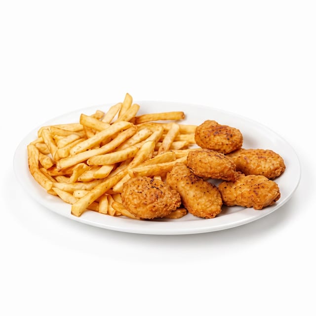 Kids' Chicken Nuggets with Fries.