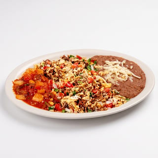 Machacado con Huevo [Shredded Dried Beef with Eggs]
