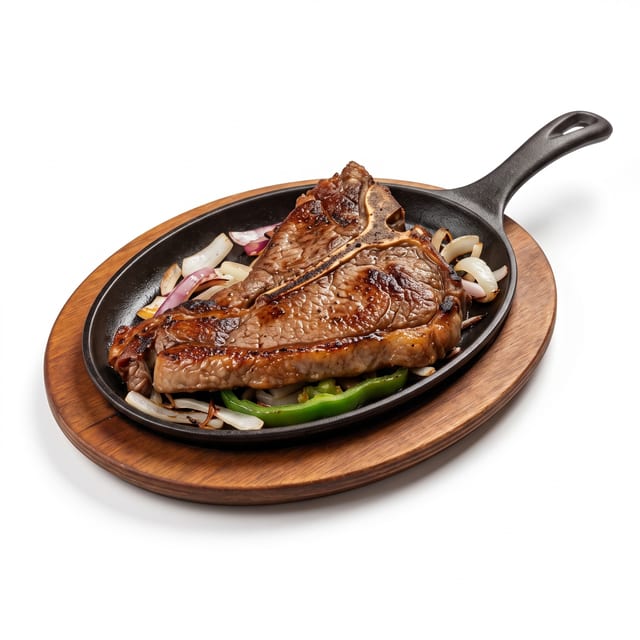 T-Bone Steak.