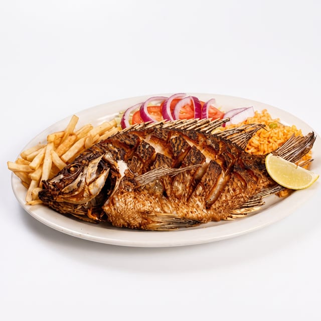 Mojarra Frita [Fried Tilapia].