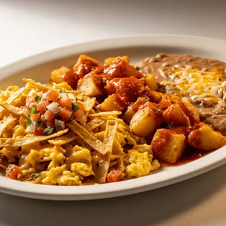 Machacado con Huevo [Shredded Dried Beef with Eggs]